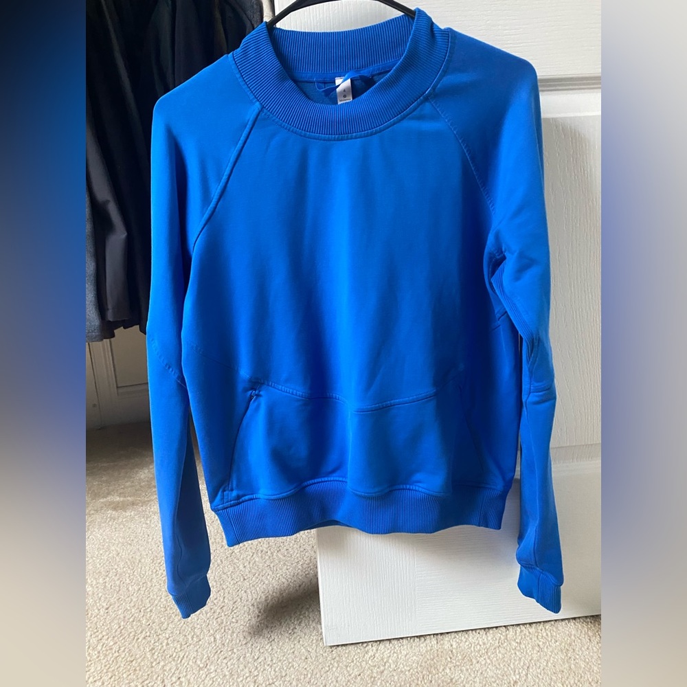 Lululemon cobalt crewneck